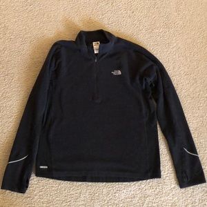 North Face flight series fleece 1/4 zip pullover